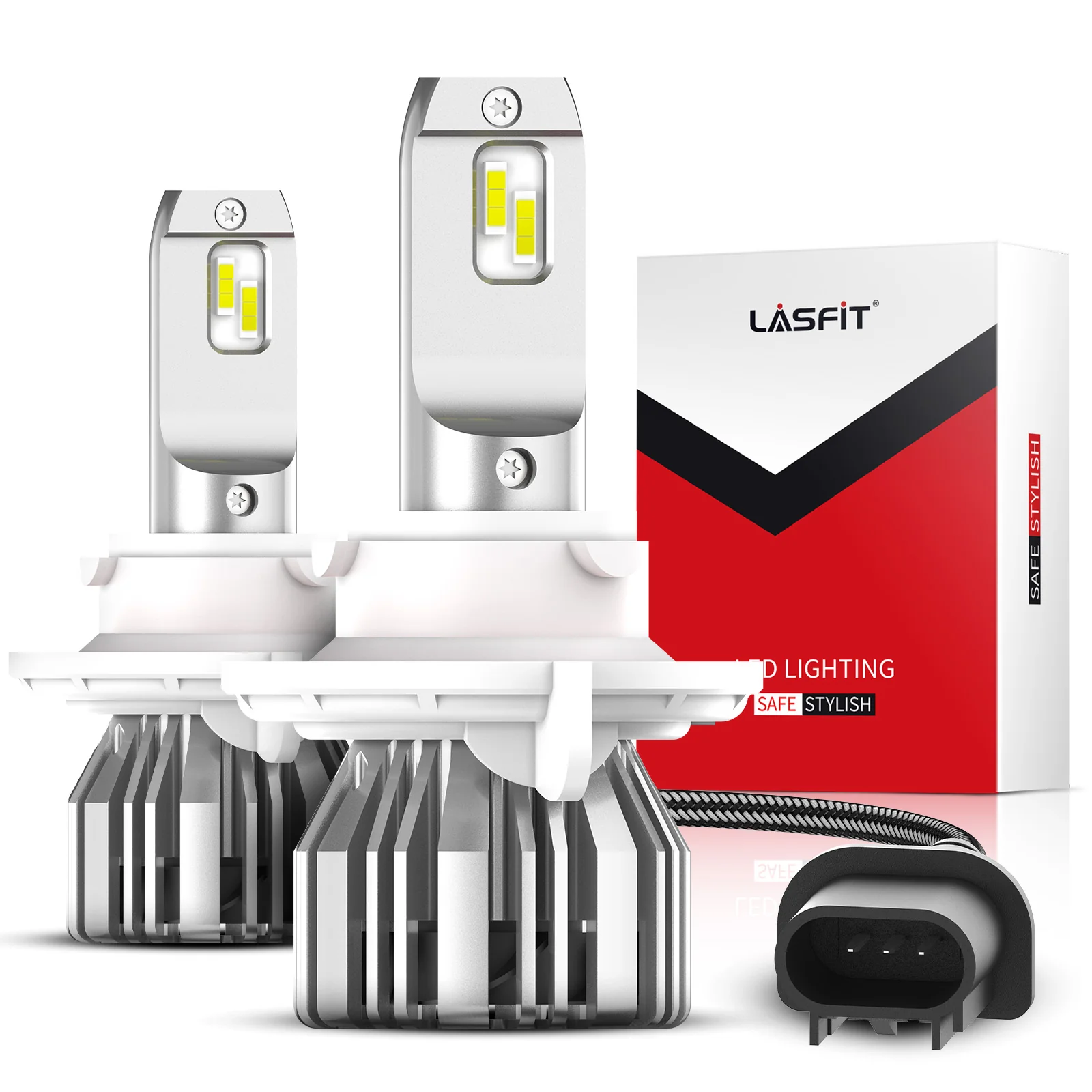 50W H13 9008 LC Plus Series | 5,000LM 6000K LED Bulbs