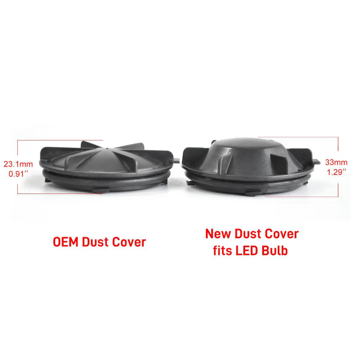 LED Bulb Dust Cover Cap Waterproof OEM Design Fit for Chevy DC1003 - Image 2