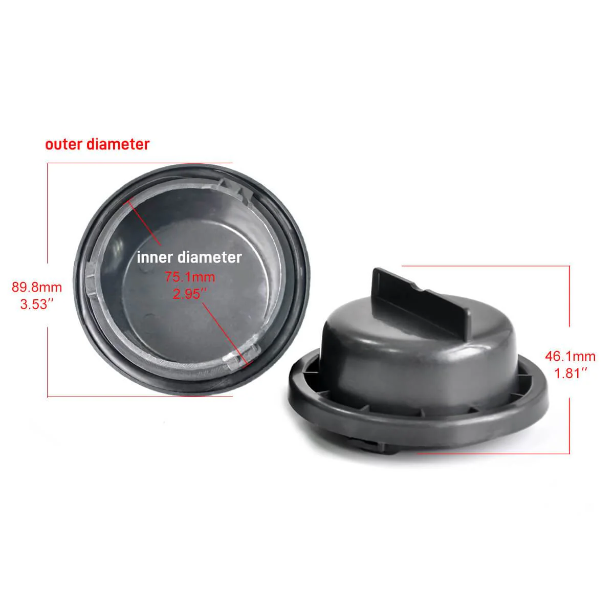 LED Bulb Dustproof Cover Waterproof Seal Cap Fit for Jeep Compass Bright Regular Light - Image 2