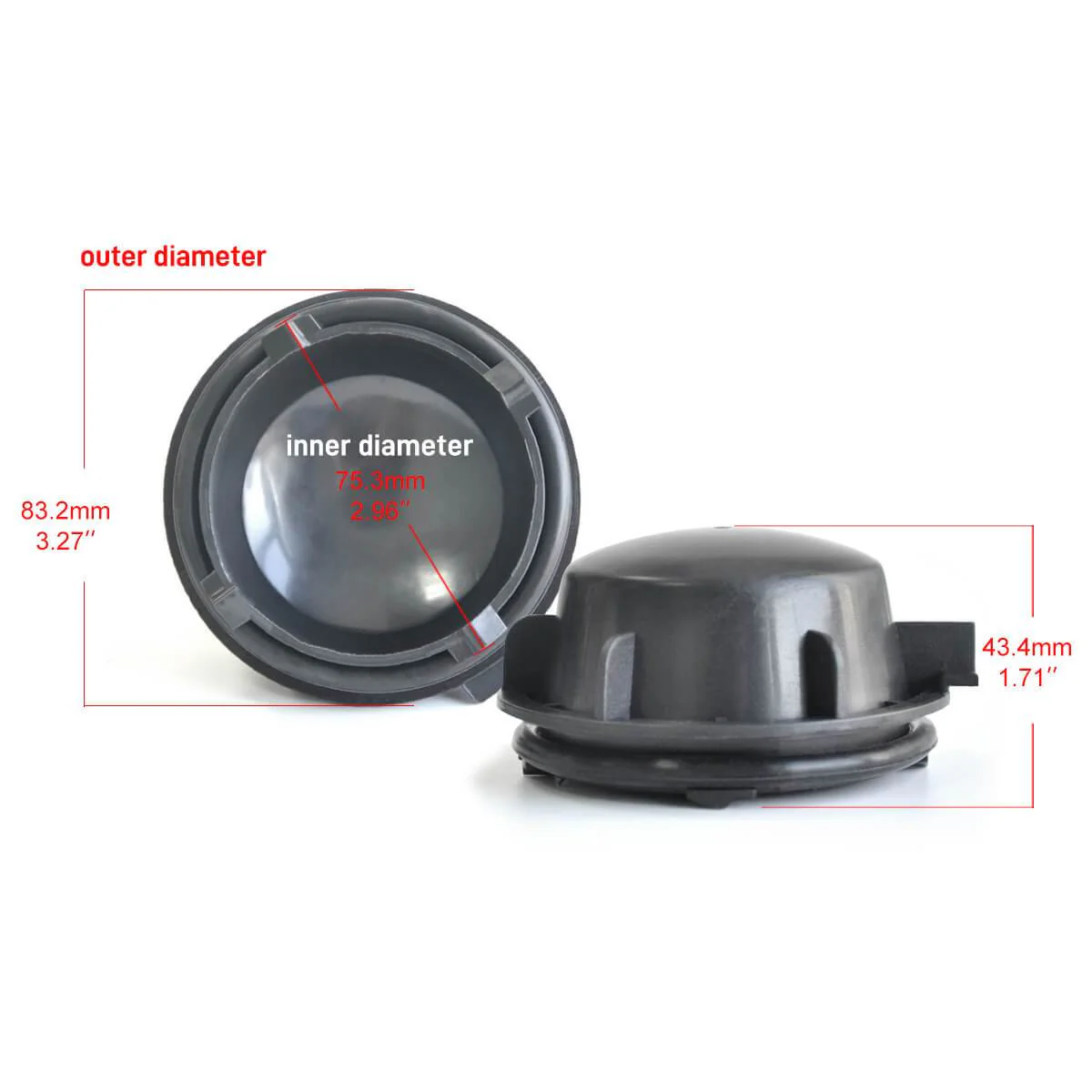 LED Bulb Dustproof Cover Waterproof Seal Cap OEM Design Fit for Buick Regal - Image 2