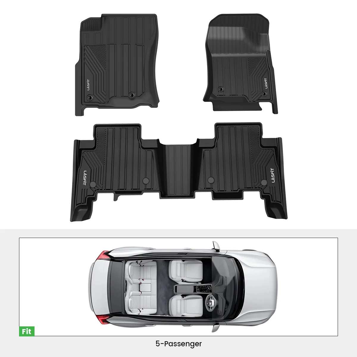 Fit for 2014-2023 Lexus GX460 Custom Floor Mats - Image 3