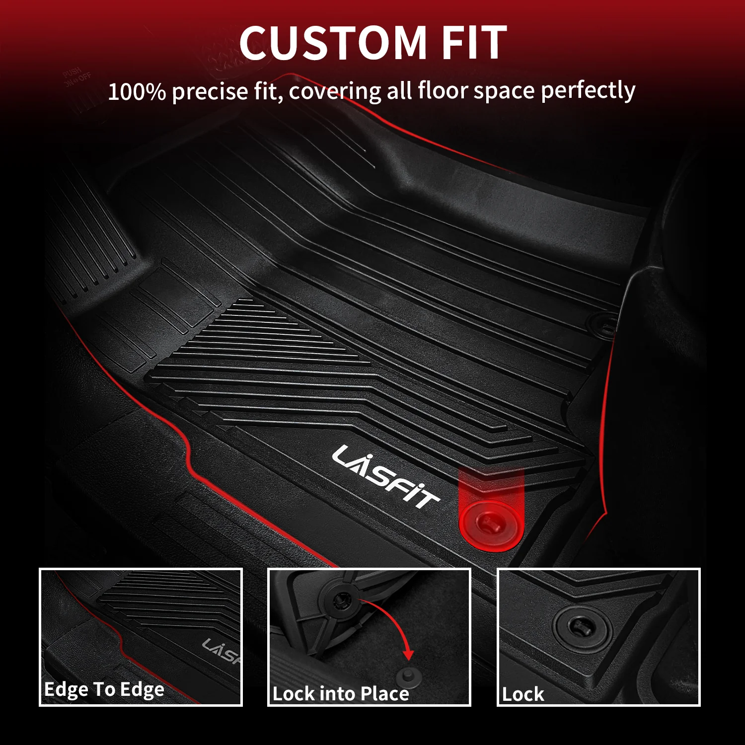 Fit for 2014-2023 Lexus GX460 Custom Floor Mats - Image 4