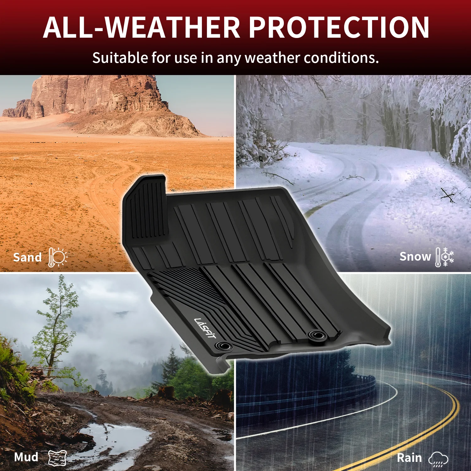 Fit for 2014-2023 Lexus GX460 Custom Floor Mats - Image 8