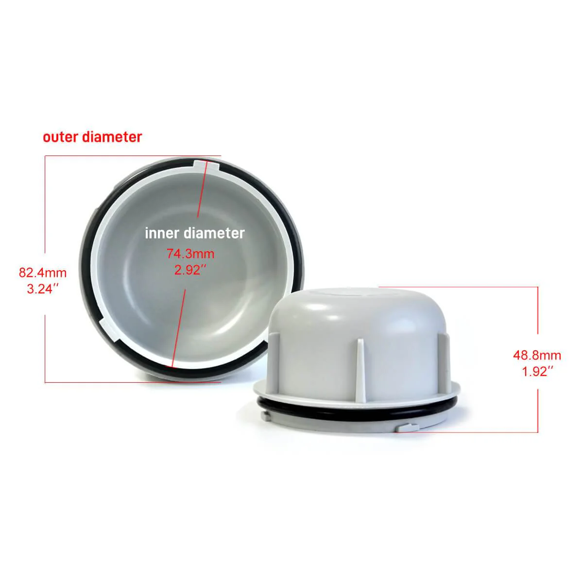 Fit for Lexus LX470 LED Bulb Dust Cover Seal Cap Waterproof OEM Design - Image 2