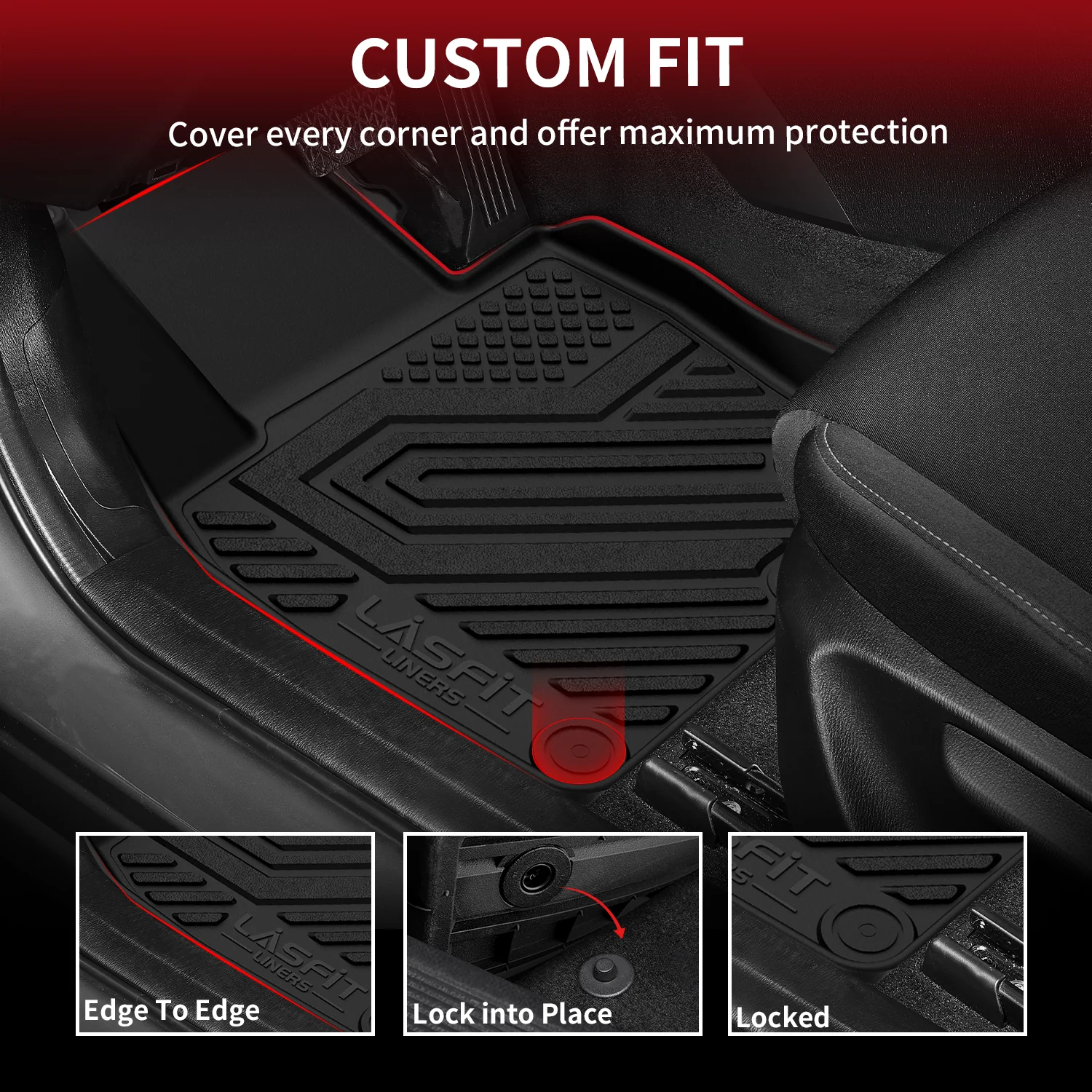 Fit for 2017-2025 Mazda CX-5 All-weather Floor Mats or Seatback Mat or Cargo Mat - Image 11