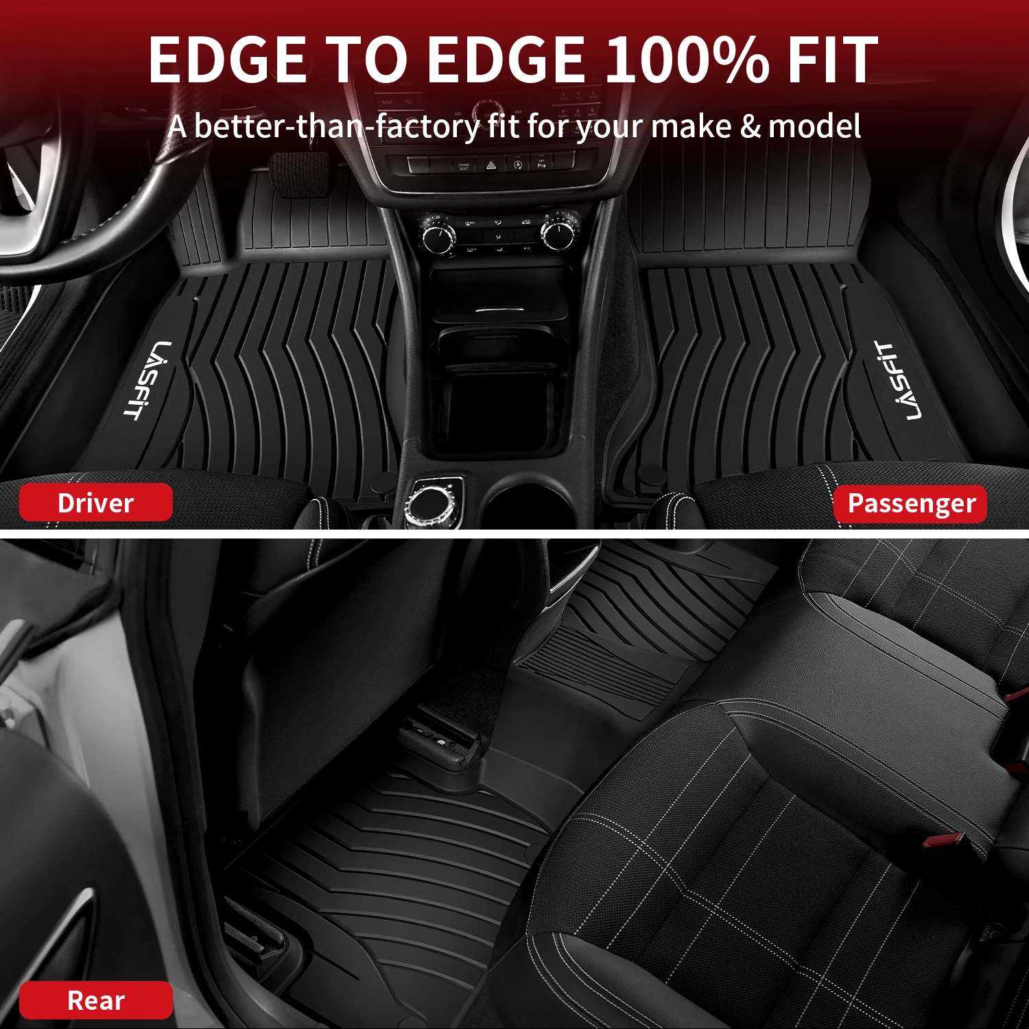 Fit for 2015-2020 Mercedes-Benz GLA-Class Floor Mats - Image 3