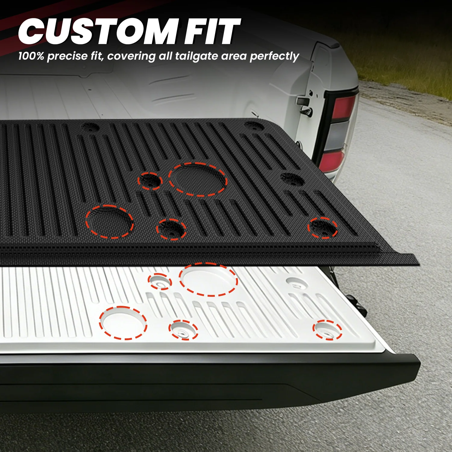 Fit for 2022-2026 Nissan Frontier Heavy Duty Truck Bed Mat or Tailgate Mat - Image 22