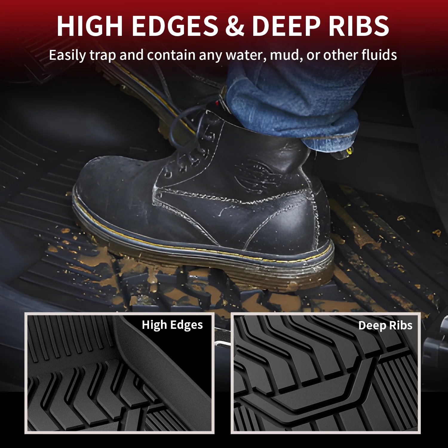 Fit for 2021-2026 Nissan Rogue TPE Material Floor Mats or Cargo Mat, Not for Sport or 2026 Rogue PHEV - Image 14