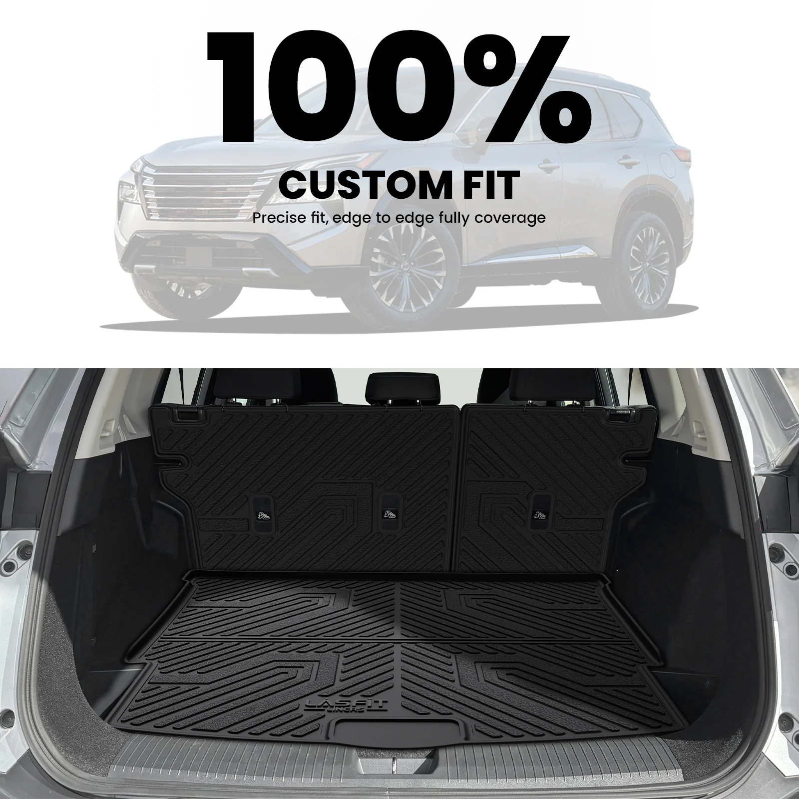 Fit for 2021-2026 Nissan Rogue TPE Material Floor Mats or Cargo Mat, Not for Sport or 2026 Rogue PHEV - Image 40