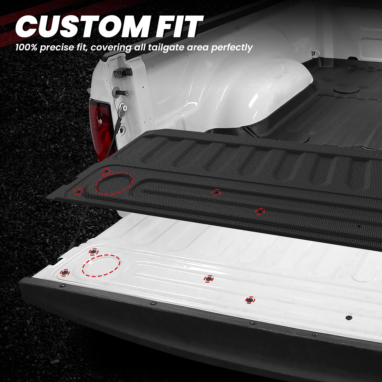 Fit for 2019-2024 Ram 1500 Classic Heavy Duty Truck Bed Mat or Tailgate Mat - Image 21
