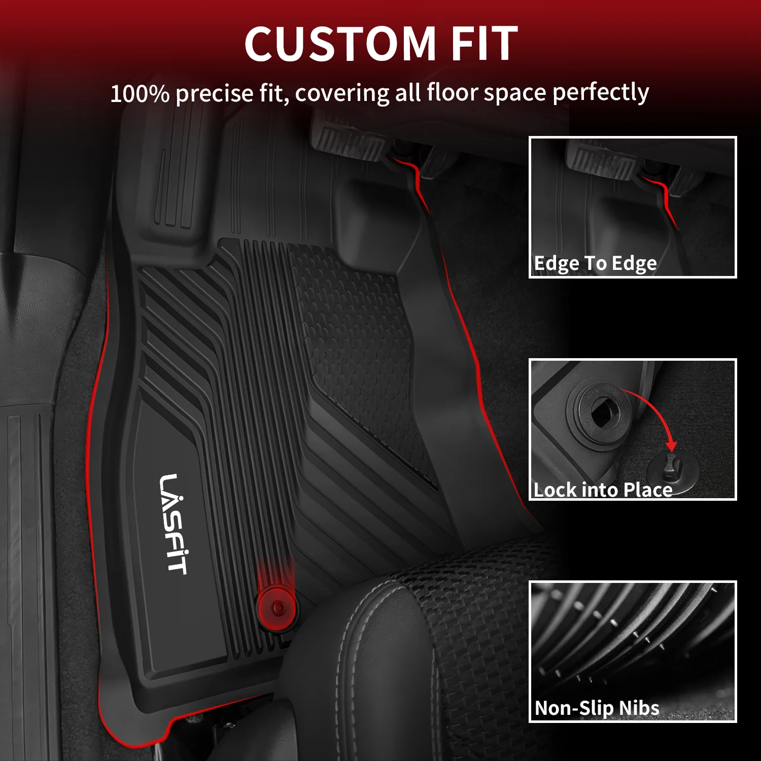 Fit for 2024-2026 Subaru Crosstrek Floor Mats or Cargo Mat, Fit Gas Only - Image 11