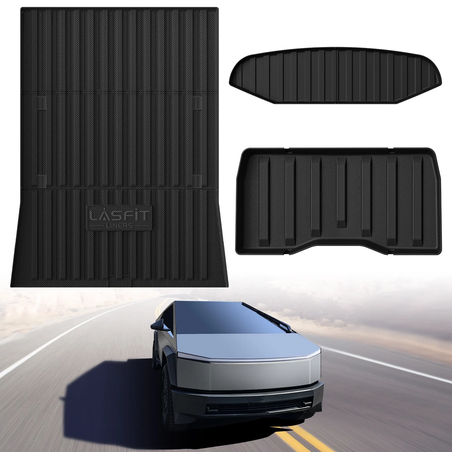 Fit for 2023-2026 Tesla Cybertruck Custom Floor Liners - Image 30