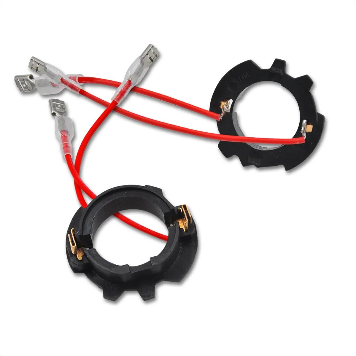 TK119A 2x H7 LED Bulb Holder Adapter Retainer Fit for Volkswagen - Image 2