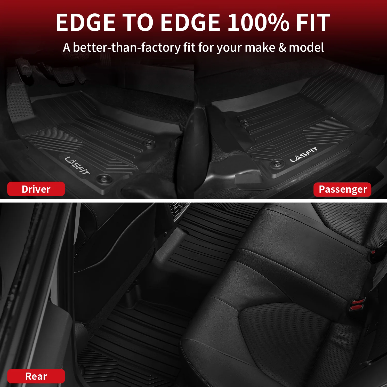 Fit for 2013-2024 Toyota 4Runner Floor Mats or Seatback & Cargo Mats - Image 13