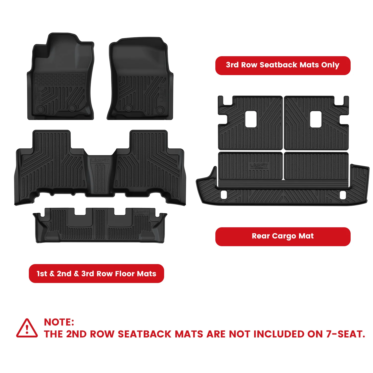 Fit for 2013-2024 Toyota 4Runner Floor Mats or Seatback & Cargo Mats - Image 29