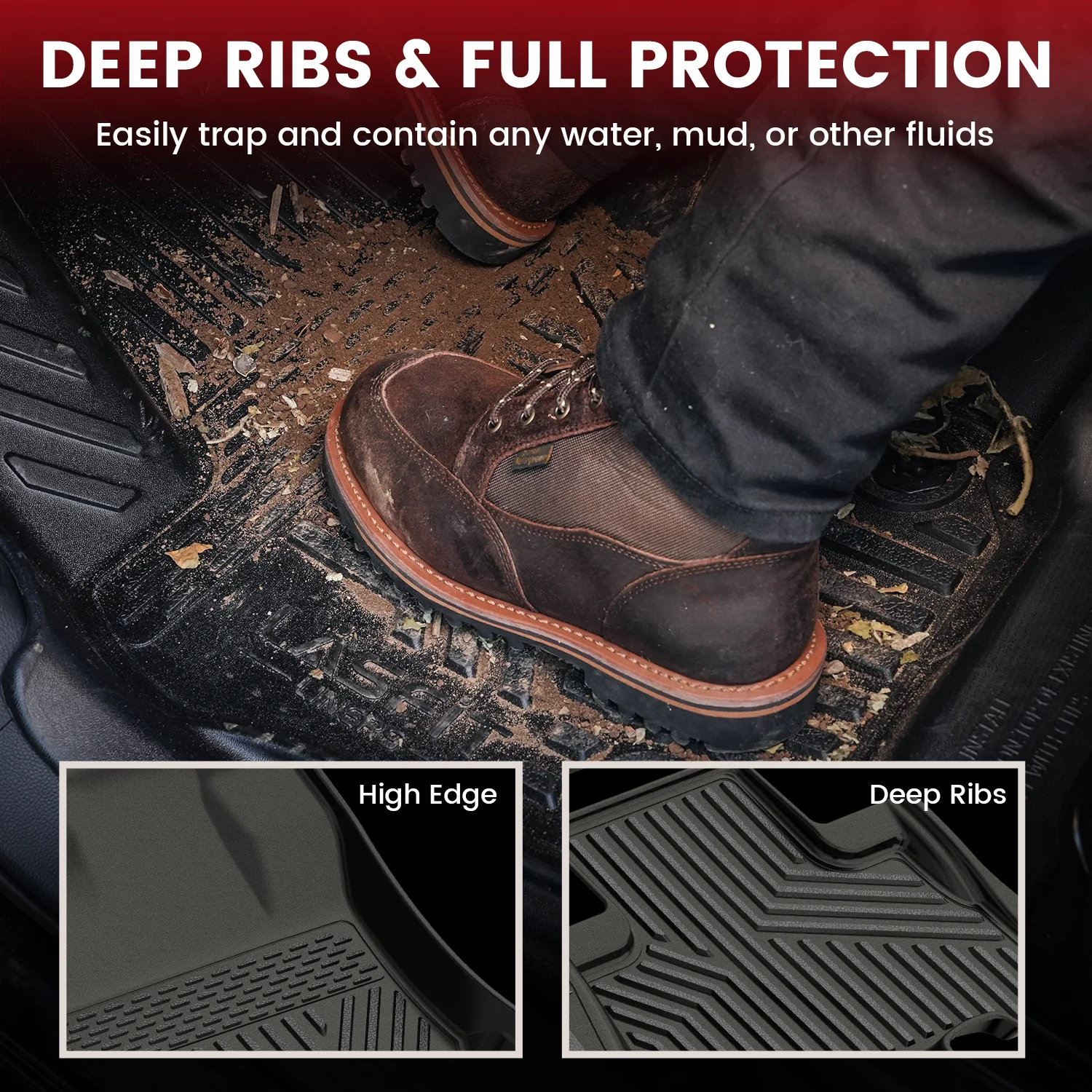 Fit for 2013-2024 Toyota 4Runner Floor Mats or Seatback & Cargo Mats - Image 33
