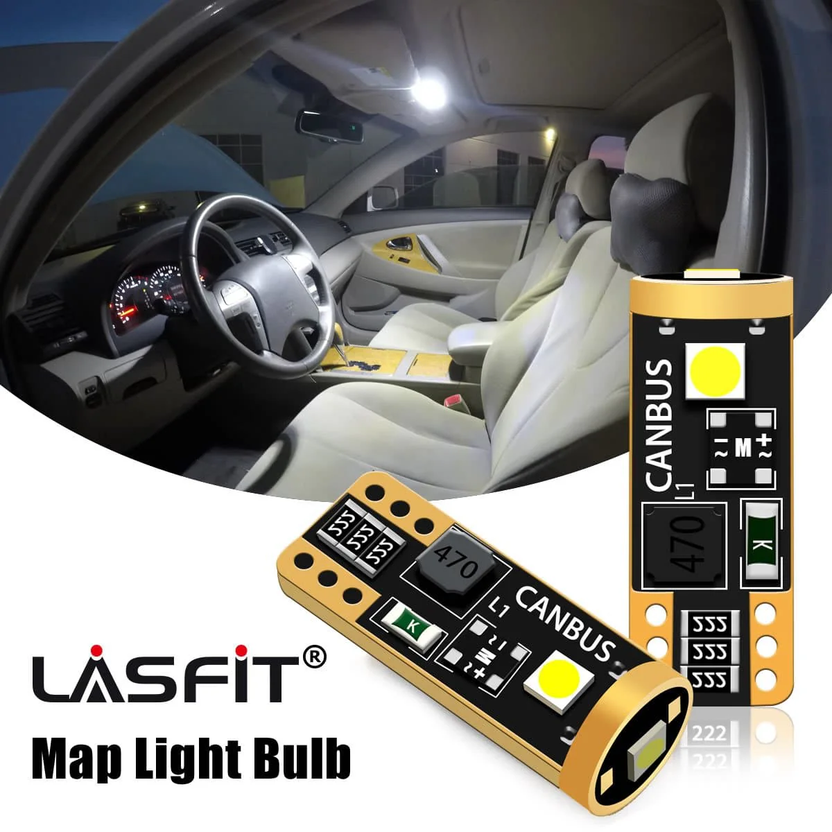 Fit for 2002-2006 Toyota Camry LED Bulbs Upgrade - Image 38