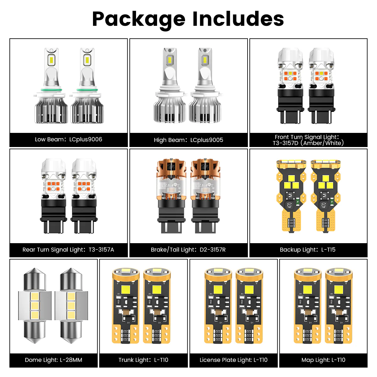Fit for 2001-2008 Toyota Corolla LED Bulbs Upgrade - Image 7