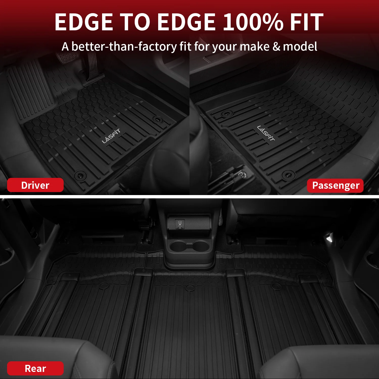 Fit for 2021-2026 Toyota Sienna Floor Mats or Cargo Mat, Don't Fit 2025 Platinum - Image 11