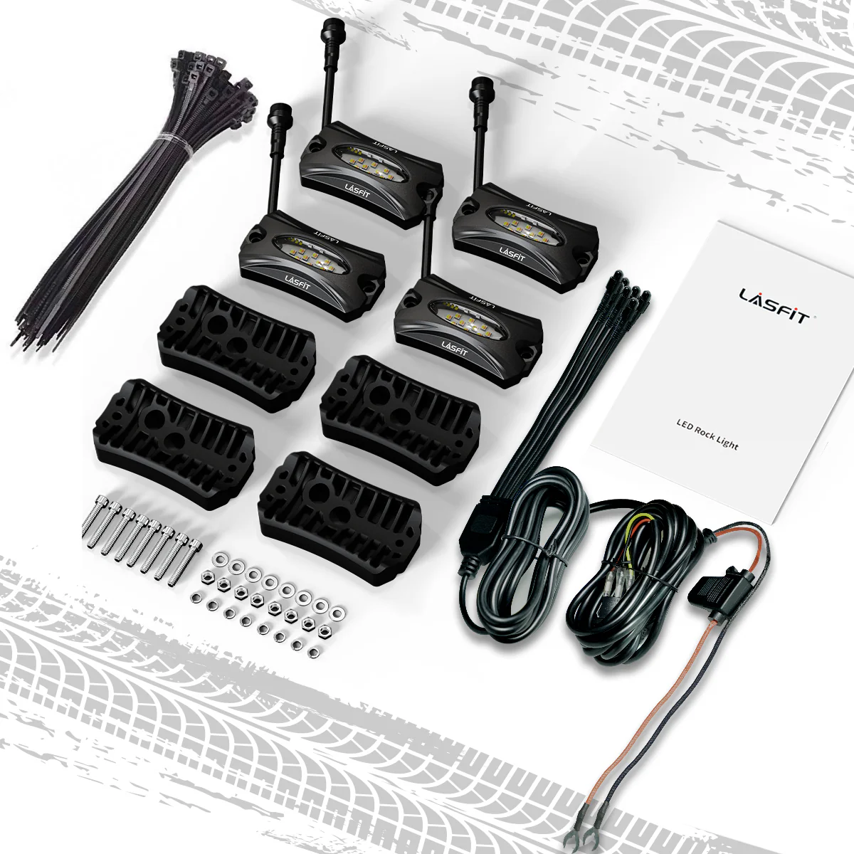 Fit For Toyota Tacoma Off Road Lights LED Light Bars Auxiliary Lights - Image 14
