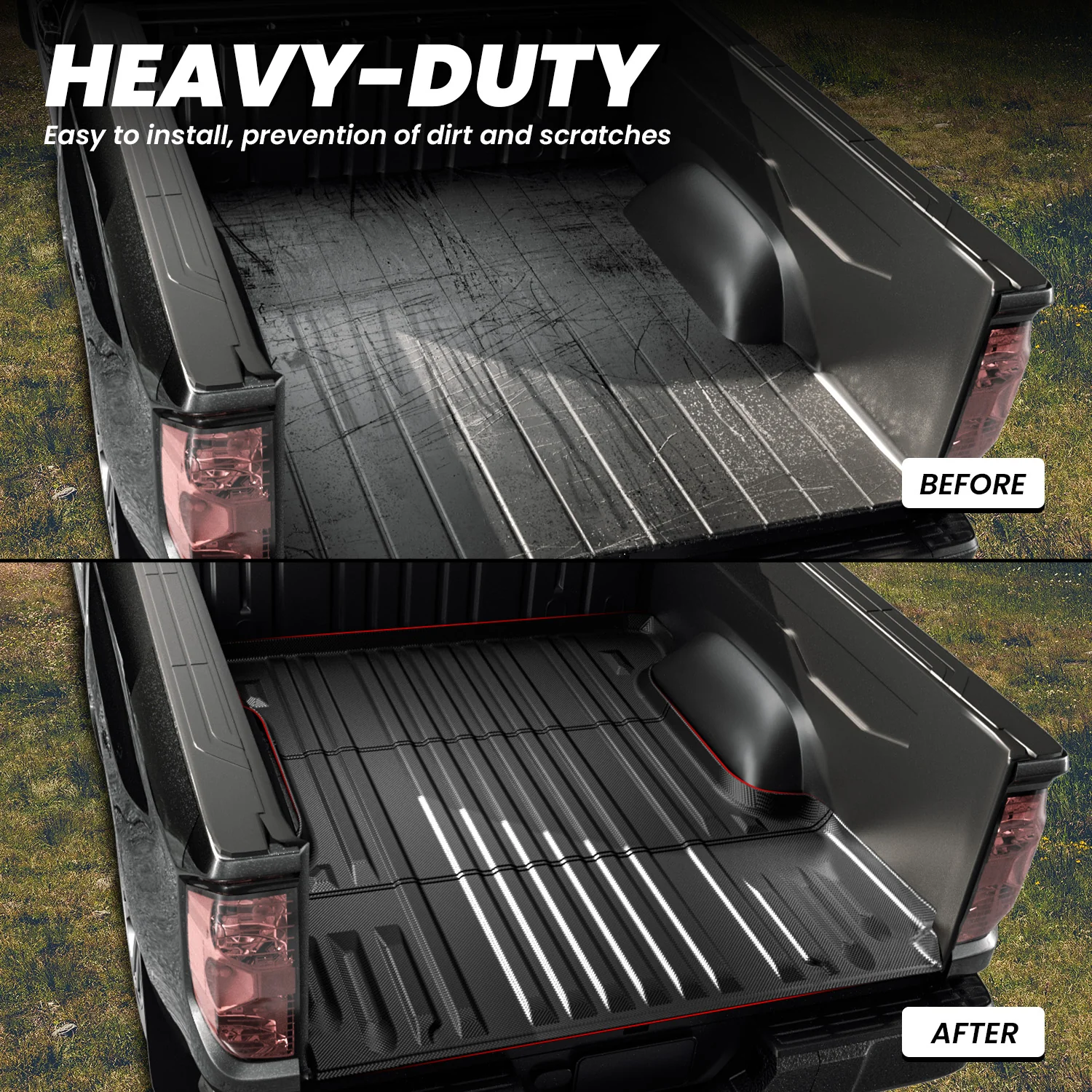 Fit for 2007-2021 Toyota Tundra Truck Bed Mat or Tailgate Mat - Image 23