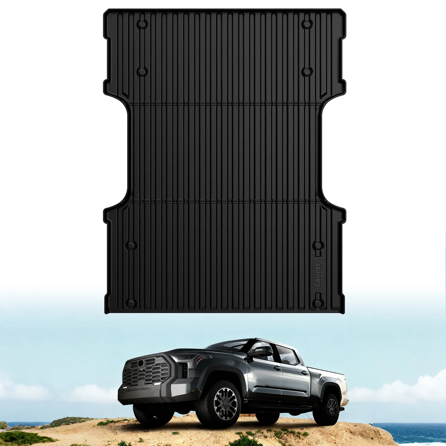 Fit for 2022-2026 Toyota Tundra Heavy Duty Custom Bed Mat or Tailgate Mat - Image 13