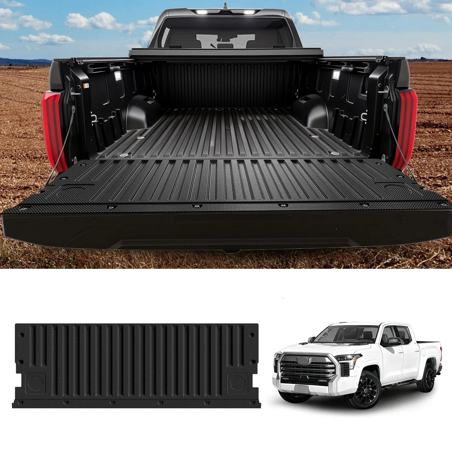 Fit for 2022-2026 Toyota Tundra Heavy Duty Custom Bed Mat or Tailgate Mat - Image 25