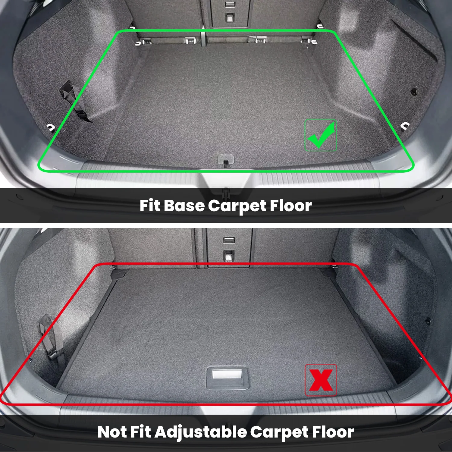 Fit for 2021-2026 Volkswagen ID.4 All Weather Floor Mats or Rear Cargo Mat - Image 22