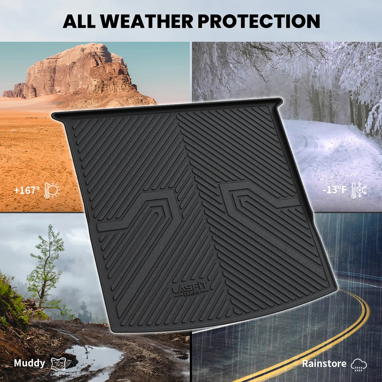Fit for 2018-2024 Volkswagen Tiguan Custom Floor Mats or Seatback Mat or Cargo Mat - Image 23