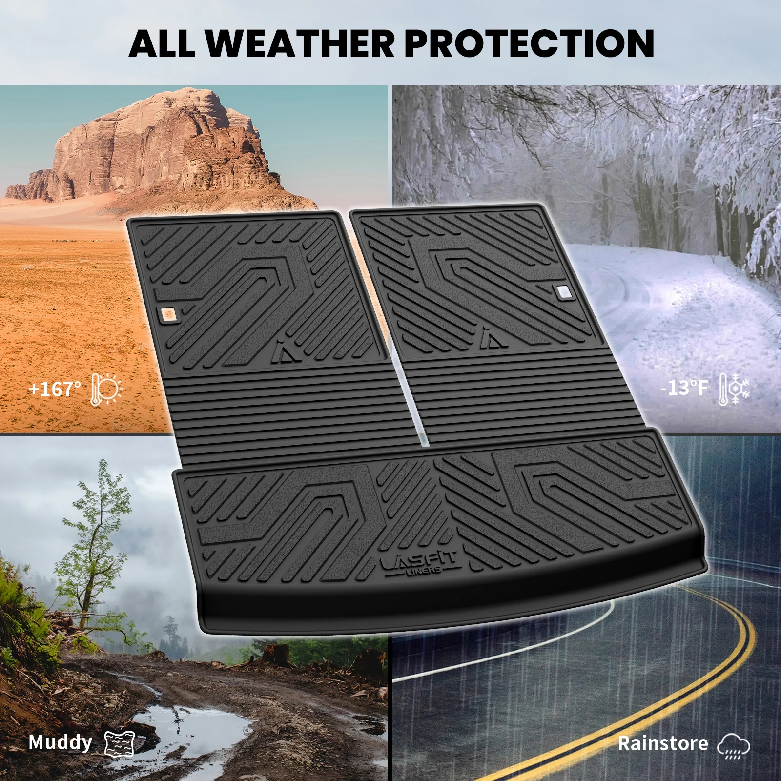 Fit for 2018-2024 Volkswagen Tiguan Custom Floor Mats or Seatback Mat or Cargo Mat - Image 41